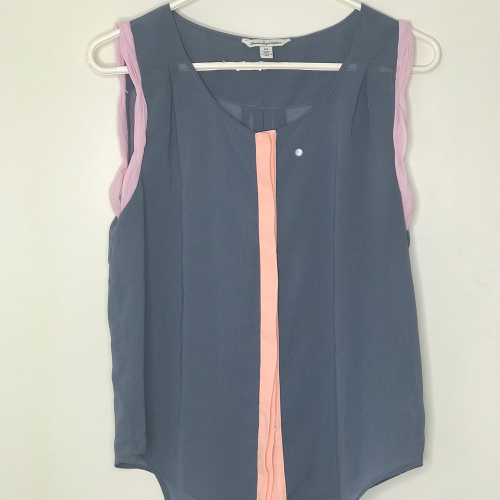 Color blocking American Eagle Outfitters Top